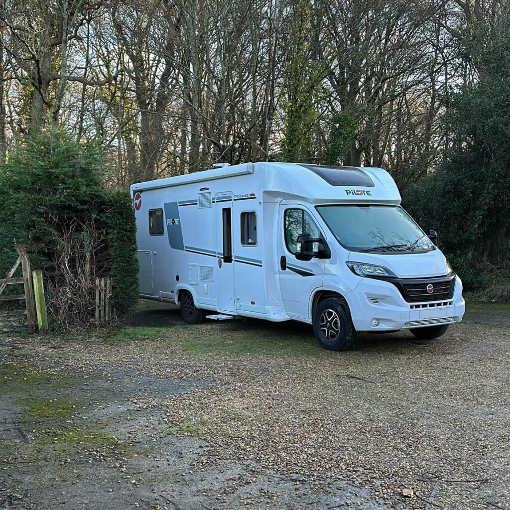 Motorhome in Car Park